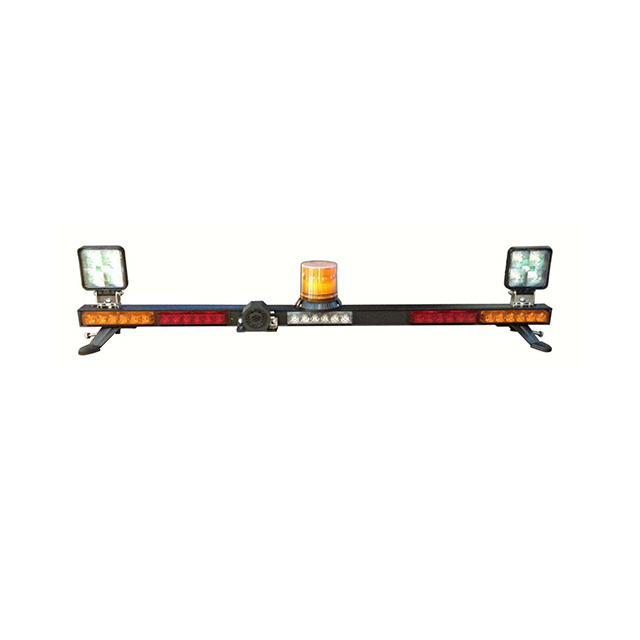 TBD-4A833 LED Mining Warning Light Bar With Safety Whip Option